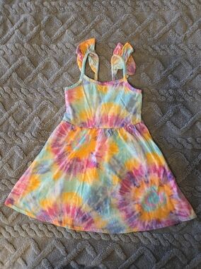 The Children's Place Pastel Tie-Dye Tank Dress, 3T